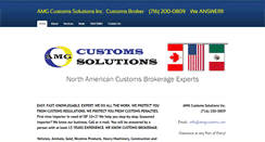 Desktop Screenshot of amgcustoms.com